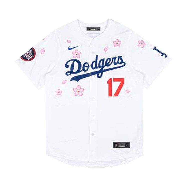 Джерси Nike x Takashi Murakami x MLB World Tour Tokyo Series 2025 Dodgers Ohtani Kanji Jersey, White — фото 2
