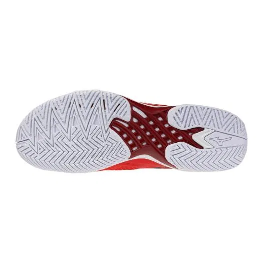 Теннисные кроссовки «Wave Exceed Tour 7 AC» от Mizuno, Red X White — фото 2