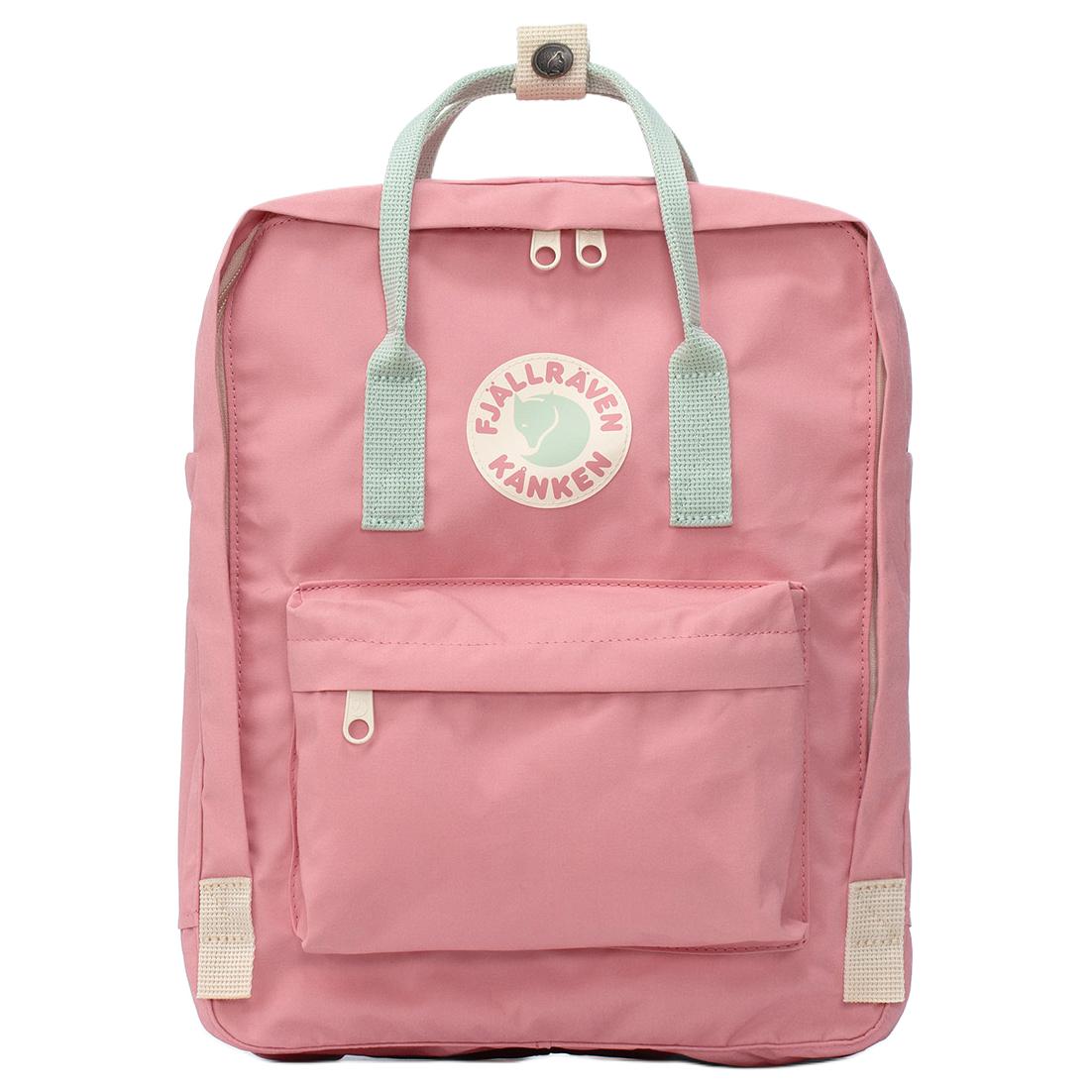 

Винолоновый рюкзак унисекс разноцветный Fjallraven, 312-600 розовый-зеленый