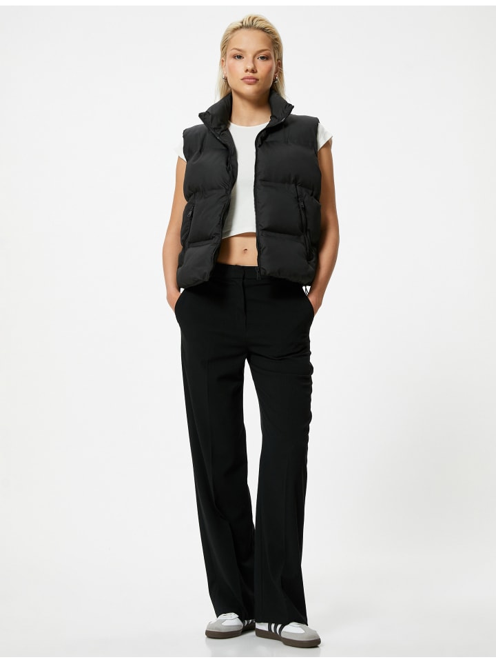 

KOTON Черный жилет/анорак