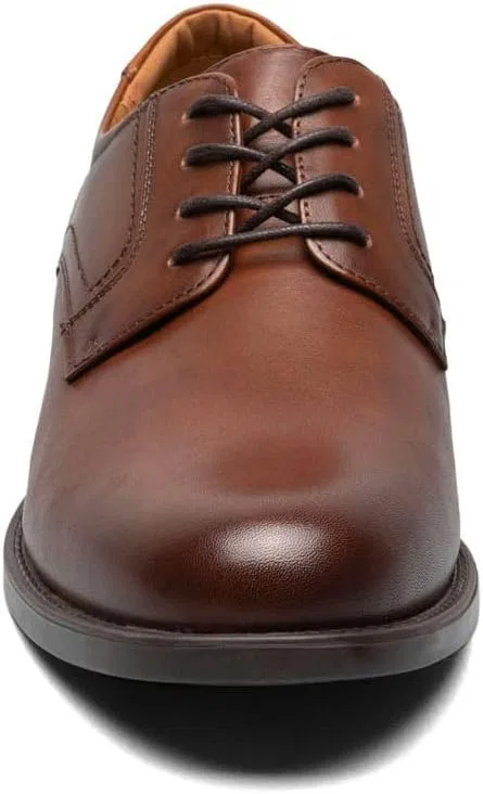 Мужские оксфорды Florsheim Medfield с гладким носком, Cognac — фото 3