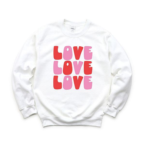 

Свитшот Love stacked bold Simply Sage Market, White, Белый, Свитшот Love stacked bold Simply Sage Market, White