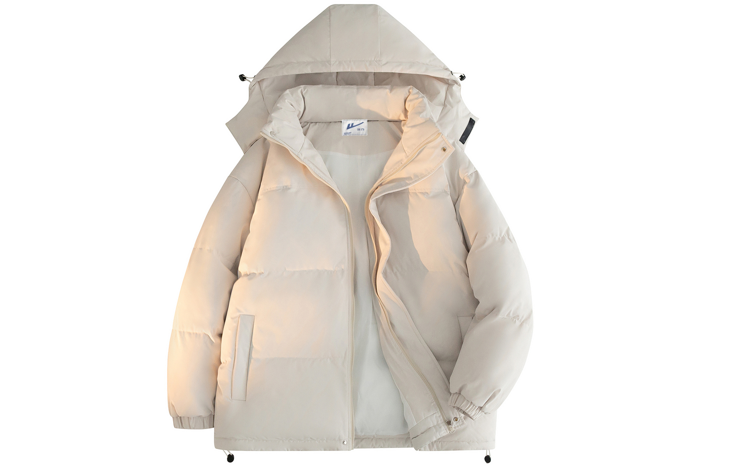 

WARRIOR Пуховик Huichao Riding The Wind Collection унисекс, Light Khaki[Hats & Caps Detachable]