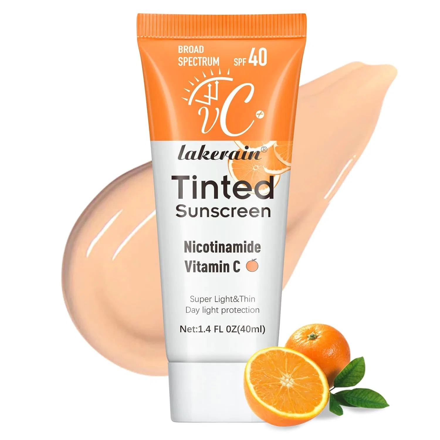 Тонирующий солнцезащитный крем для лица SPF 40, 40 мл Beliky Girl, A