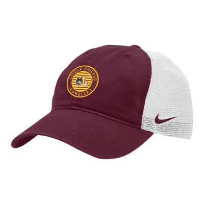 

Бейсболка Nike Loyola Chicago Heritage86 College Trucker Hat, цвет Dark Maroon