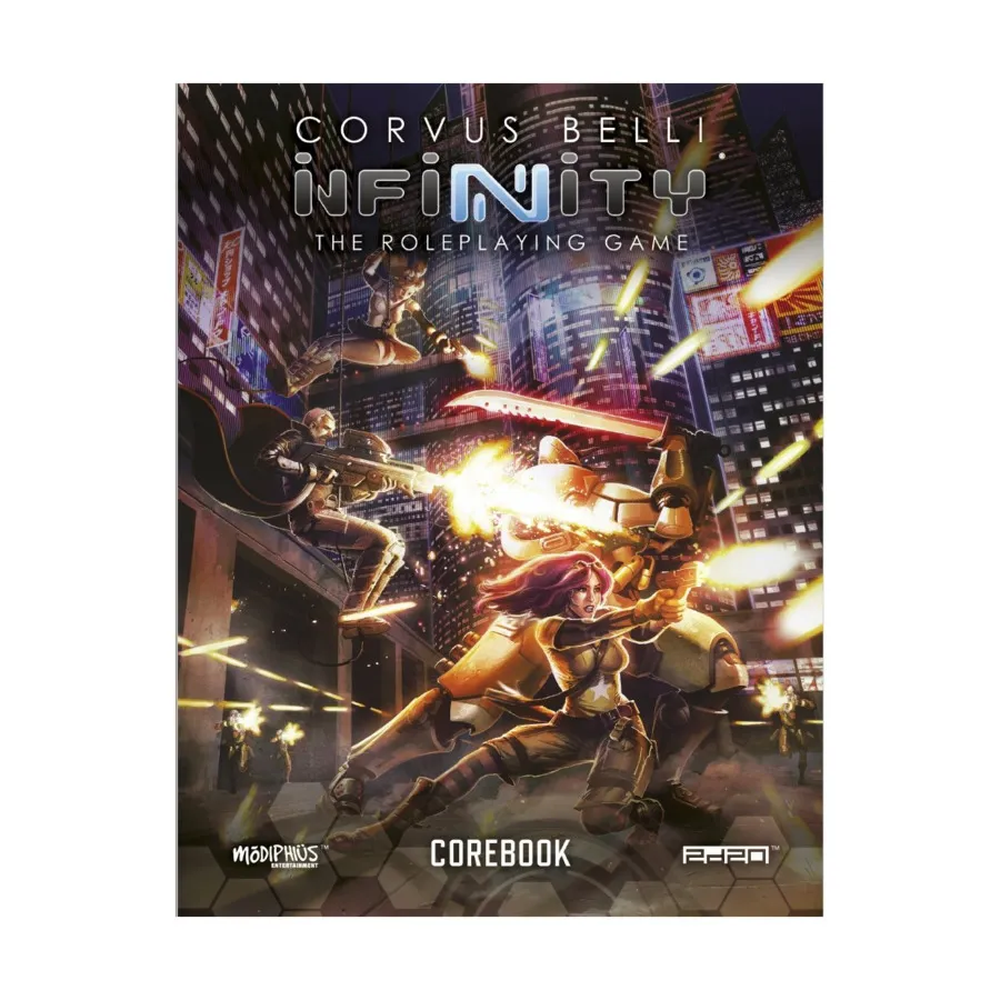 

Infinity RPG - Core Book, Infinity RPG (Modiphius Entertainment), твердый переплет