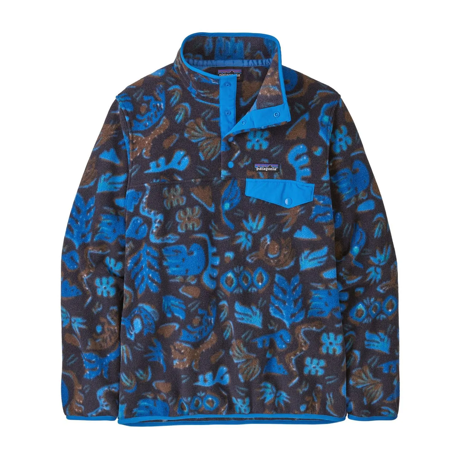 

Женская легкая толстовка Synchilla Snap-T Patagonia, Across Oceans/Pitch Blue
