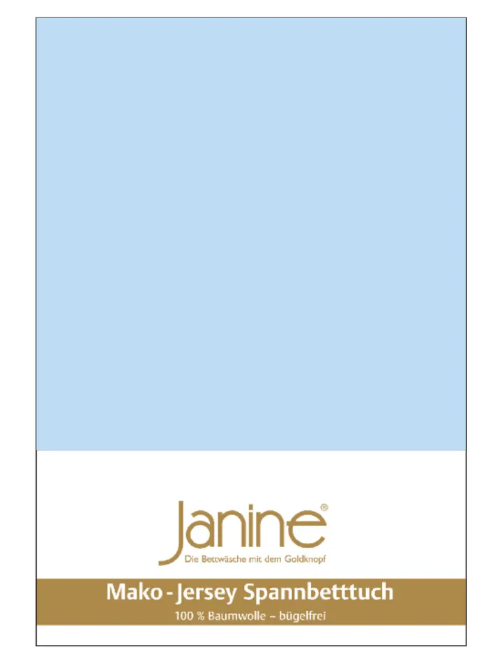 

Простыня Janine, светло-синий