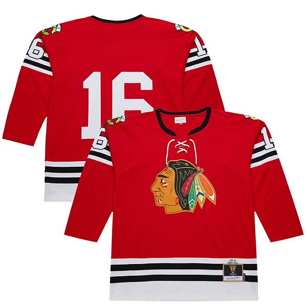

Мужская футболка Bobby Hull Chicago Blackhawks 1960-61 Power Play Mitchell & Ness