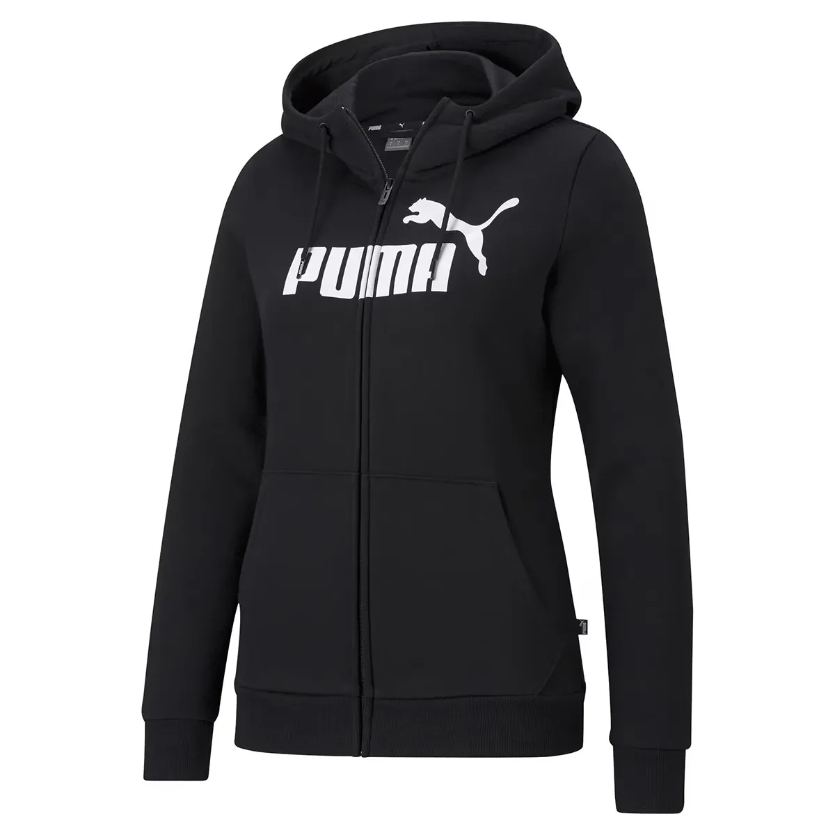

Женская толстовка ESS Logo FullZip Puma, черный