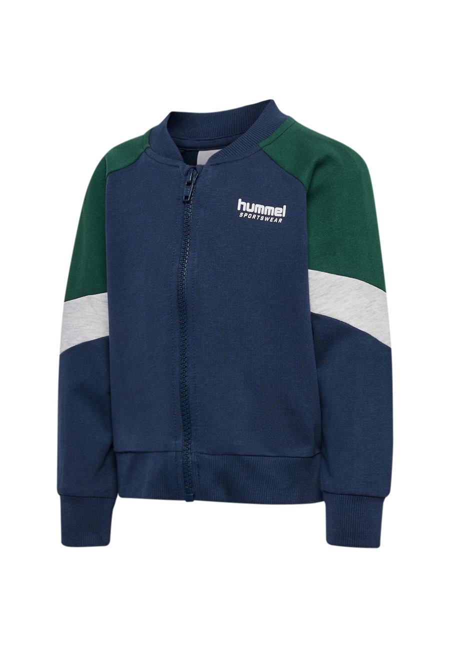 Толстовка Hummel LOOSE BLOCK ZIP, Dress Blues/Blue — фото 4