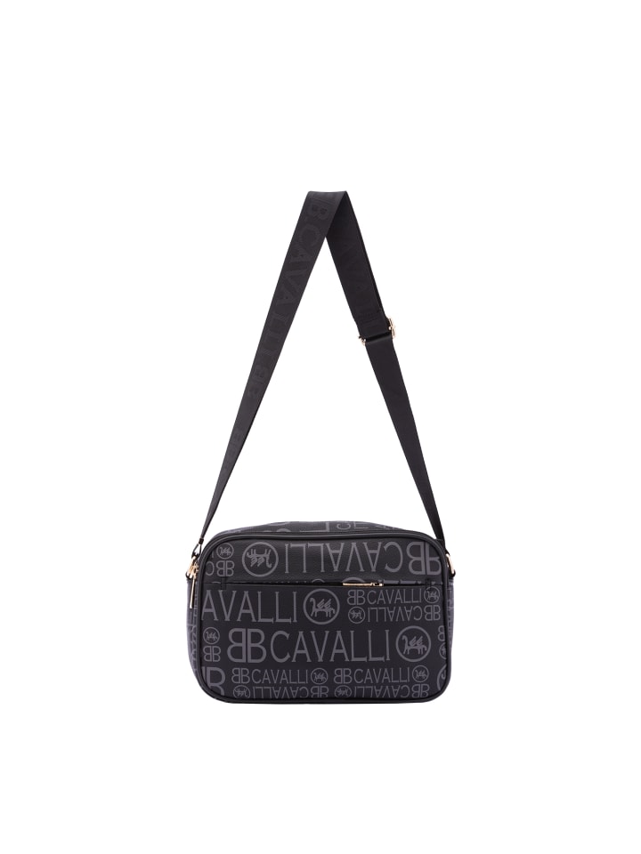 

Наплечная сумка B Cavalli B, цвет black and black, Черный, Наплечная сумка B Cavalli B, цвет black and black