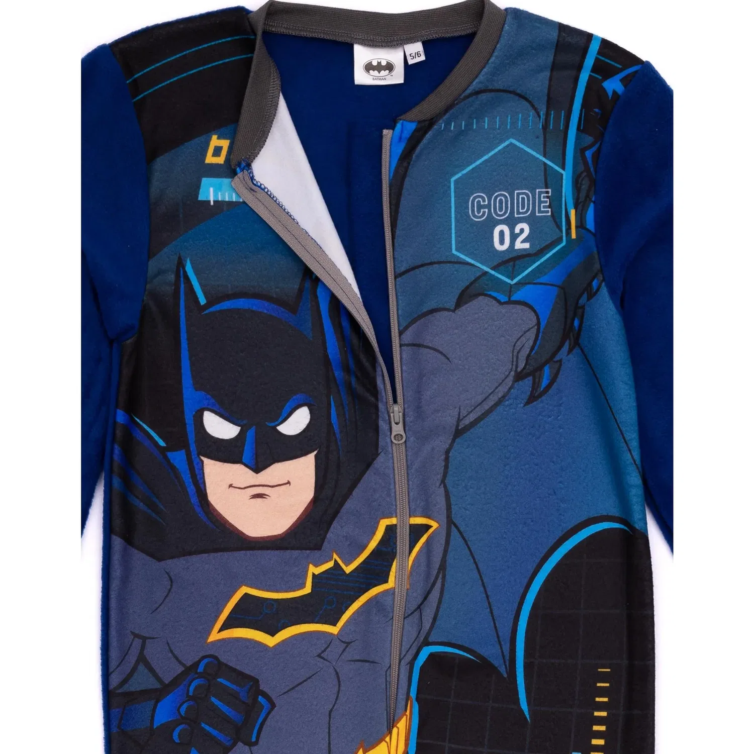 Детский комбинезон Batman синий DC Comics, черный — фото 2