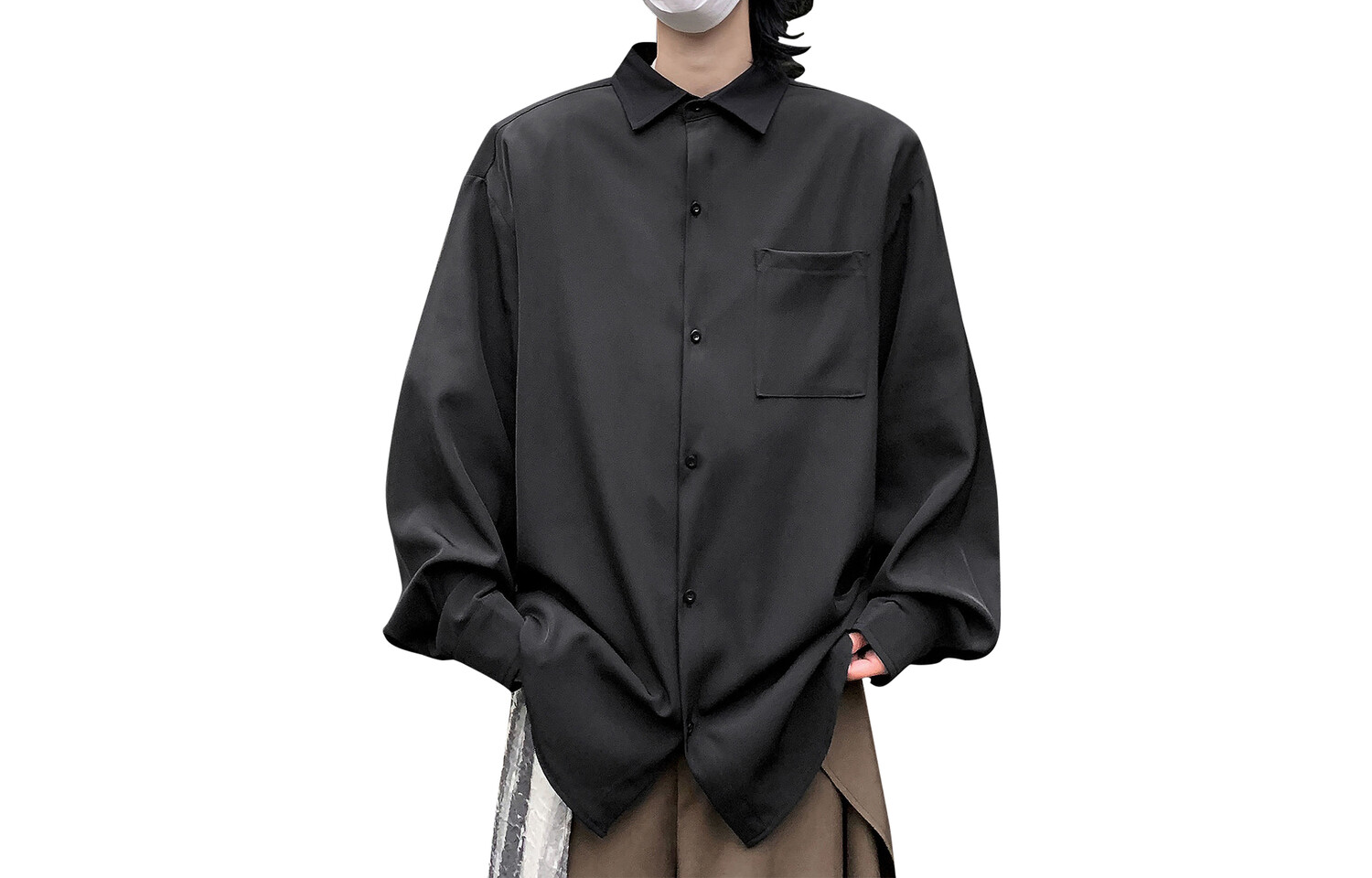 

Рубашка унисекс Imcrasy, Серый