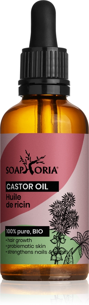 

Органическое касторовое масло Soaphoria, 50 мл