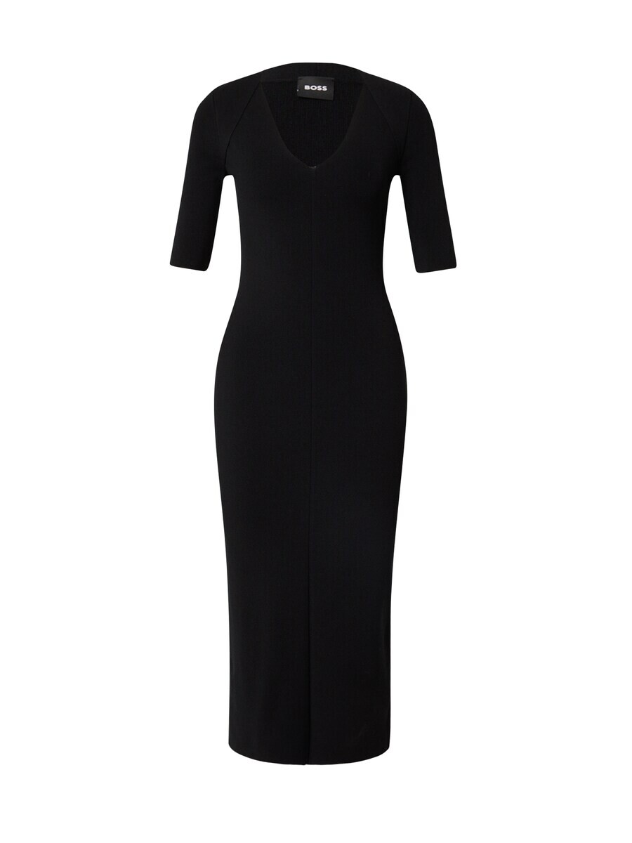 

Платье BOSS Knitted dress Fezanin, черный