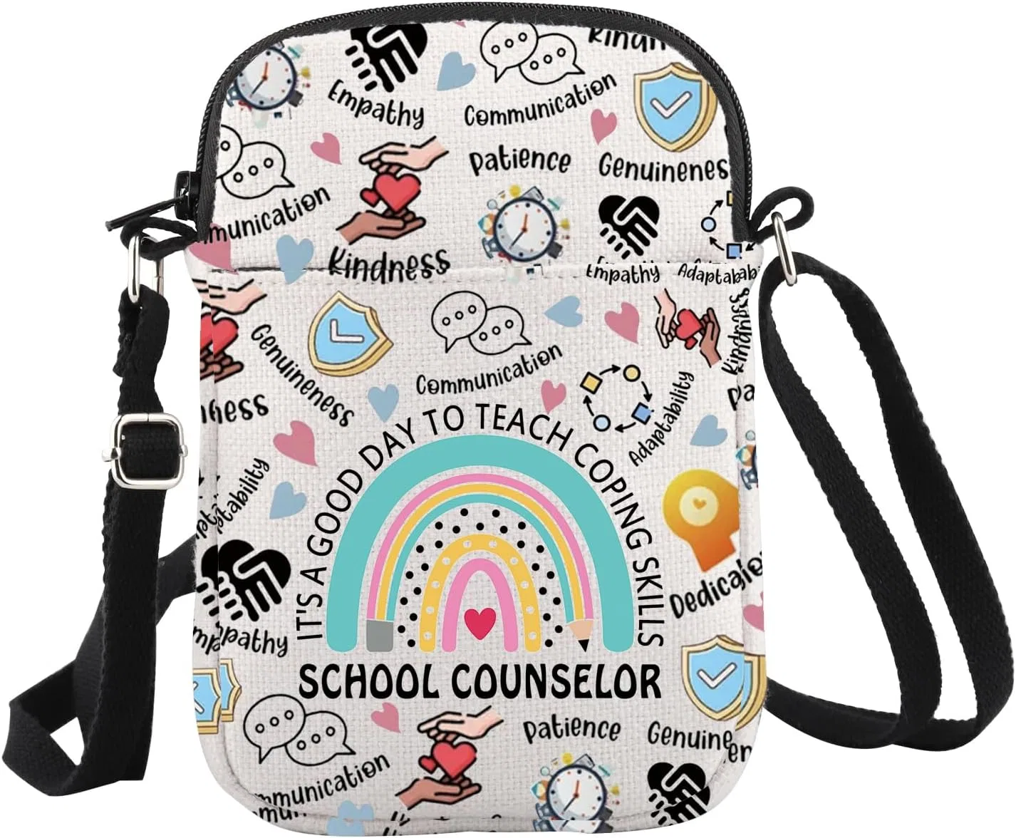 Косметичка с молнией «It's A Good Day to Teach Coping Skills» Jtouk, Counselor Coping Skills Cr Eu