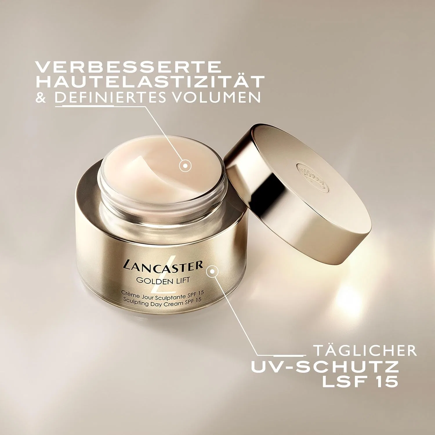 Крем для лица SPF LANCASTER Дневной Golden Lift Sculpting — фото 4