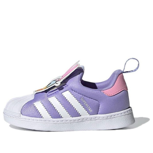 

Кроссовки disney x superstar 360 Adidas, фиолетовый