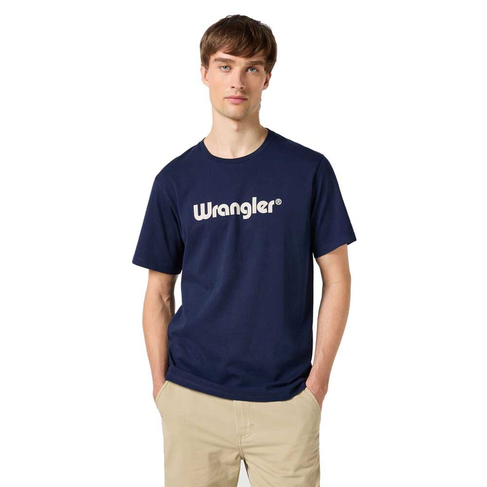 

Футболка Wrangler 112350524 Logo, синий