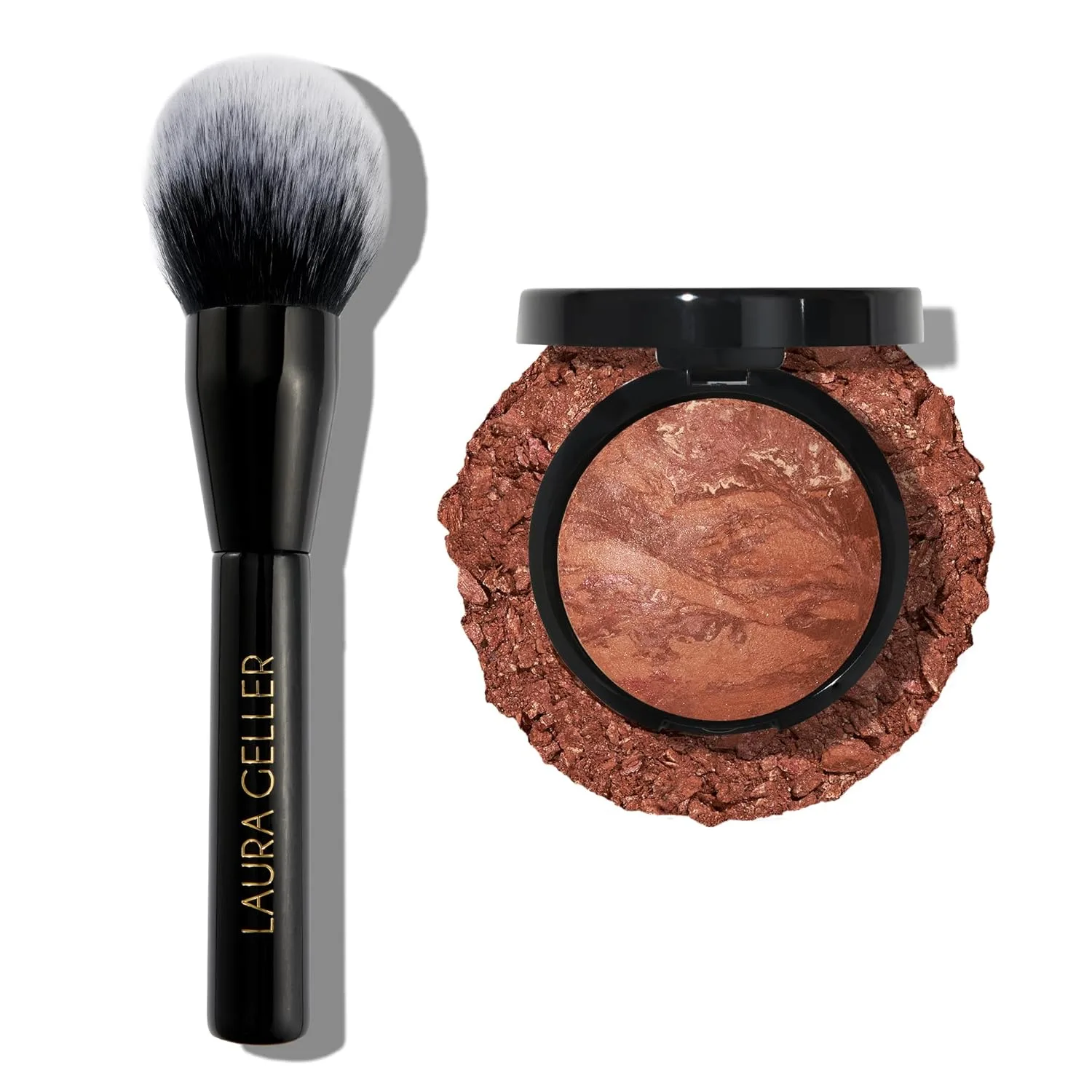 Многофункциональная кисть для бронзера LAURA GELLER NEW YORK Bronze-n-Brighten, Deep + Classic., Deep + Classic Bronzer Brush