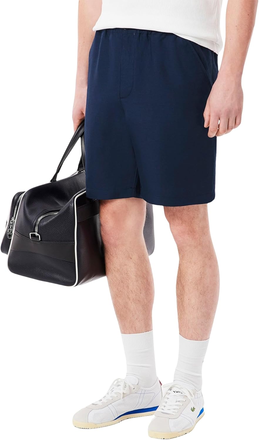 Lacoste мужские шорты Regular Fit из смесовой шерсти, Viennese — фото 2