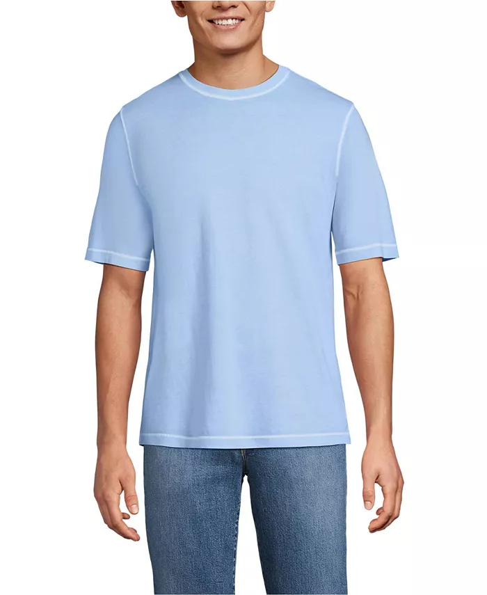 

Мужская футболка с коротким рукавом Sun Faded Super T Lands' End, синий
