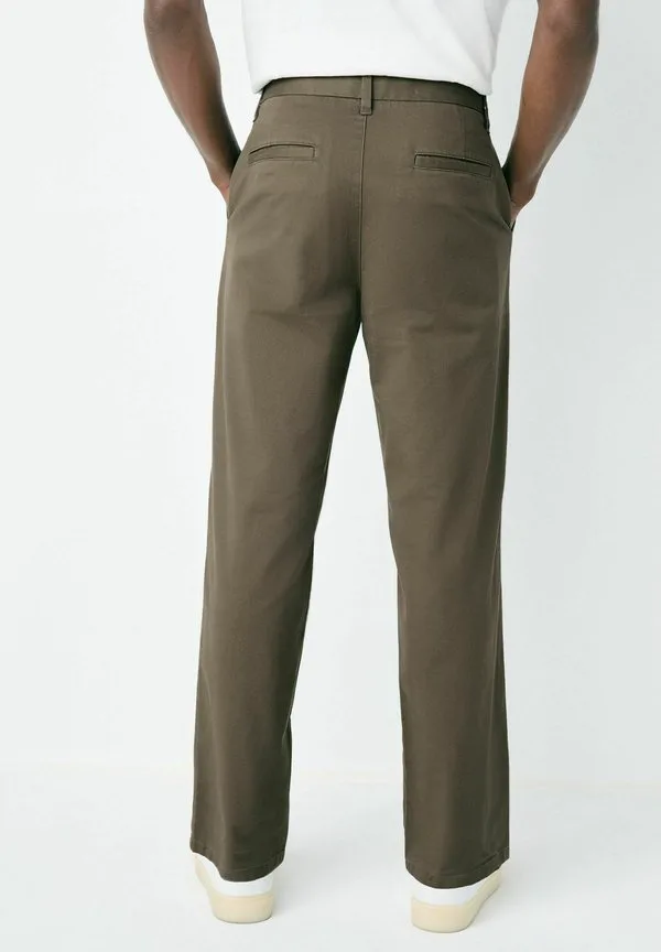 Свободные эластичные брюки Next, Light Brown — фото 3