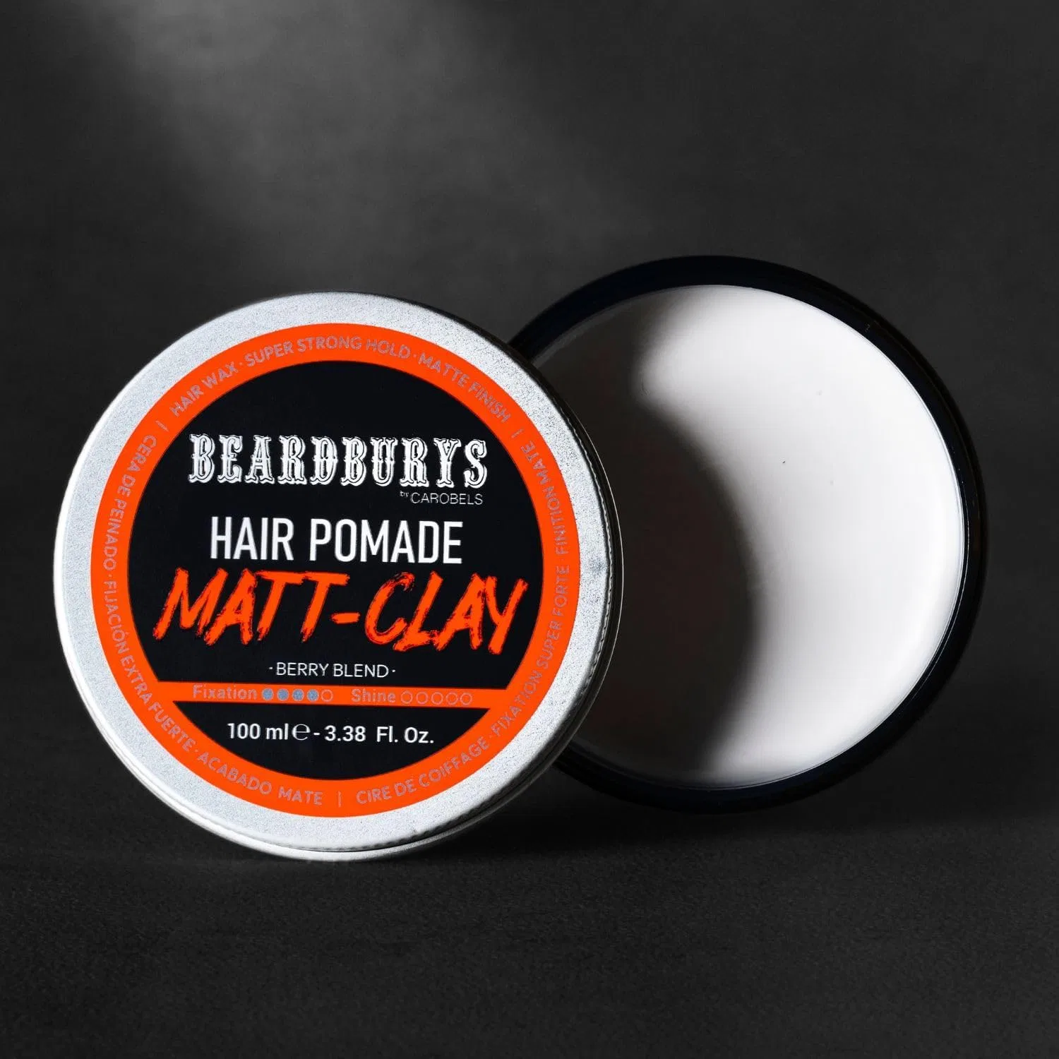 Матовая глина для волос «Matte Hair Clay» от Beardburys, 100 мл By Carobels Beardburys — фото 4