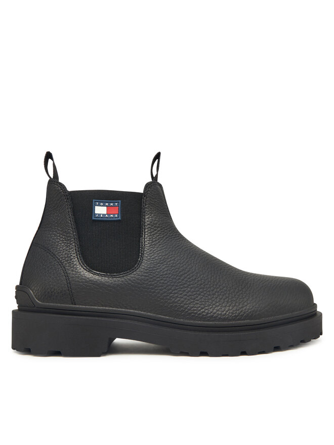 

Классические ботильоны Tjm Chelsea Leather Wl EM0EM01670 Tommy Jeans, черный