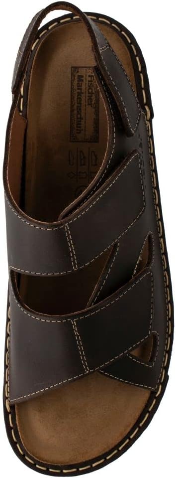 Мужские мюли Fischer Markenschuh, Mocha Brown — фото 3
