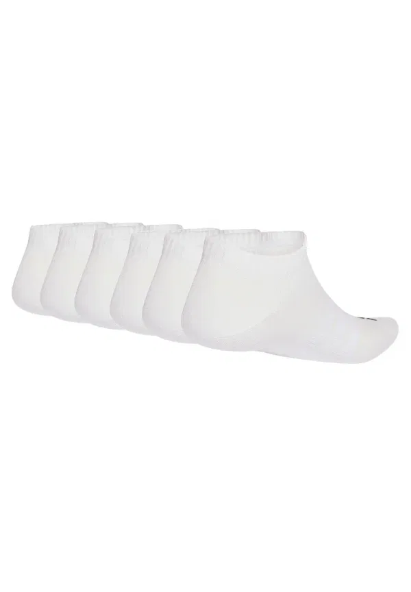 Носки спортивные Adidas Performance Thin Light Essentials Low Cut 6 Pair Pack, белый — фото 2