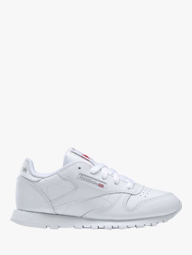 

Детские классические кожаные кроссовки Reebok, White