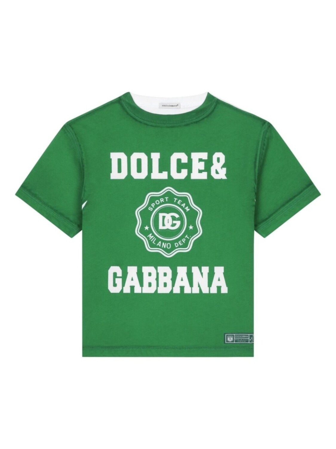 

Dolce & Gabbana Kids базовая футболка, зеленый