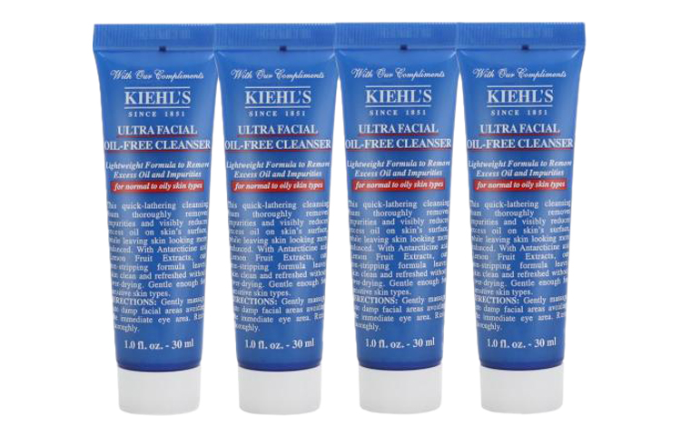 Набор средств для умывания Kiehl's Ultra Facial Oil-Free Cleanser, 30 мл*3 — фото 2