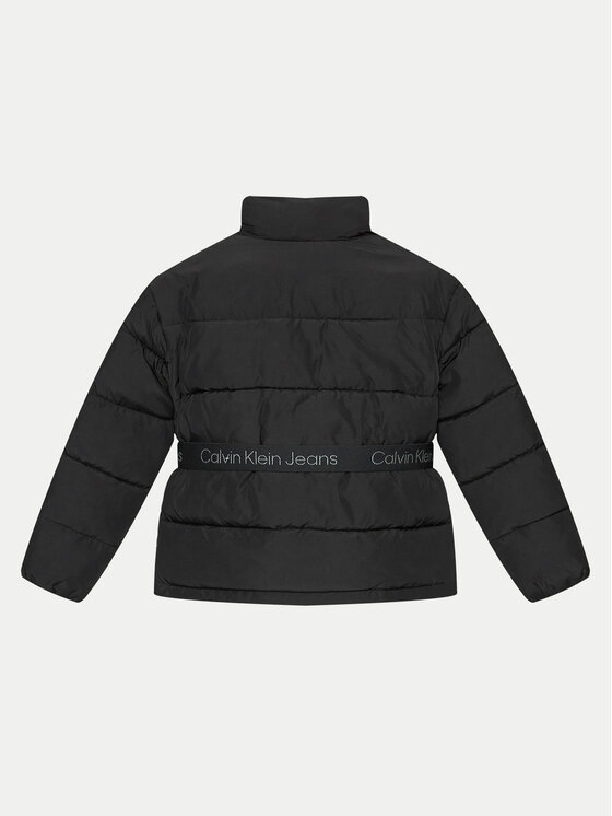 Зимняя куртка slim fit IG0IG02592 D Calvin Klein Jeans, черный — фото 2