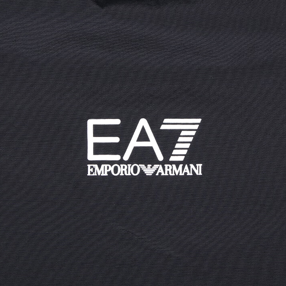 EA7 FW24 Пуховик Мужской Черный EMPORIO ARMANI — фото 4