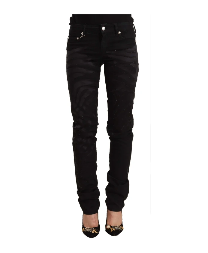 

Узкие джинсы Just Cavalli, черный