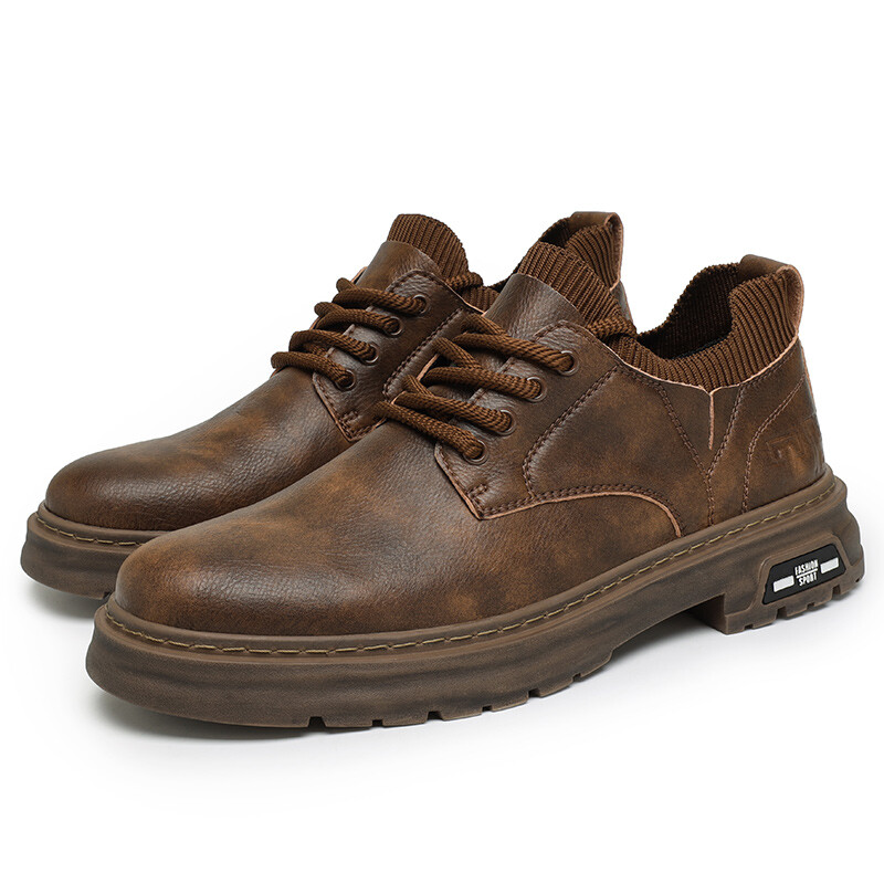Туфли мужские Men"s Casual Men Low-Top Bangney, темно-коричневый — фото 3