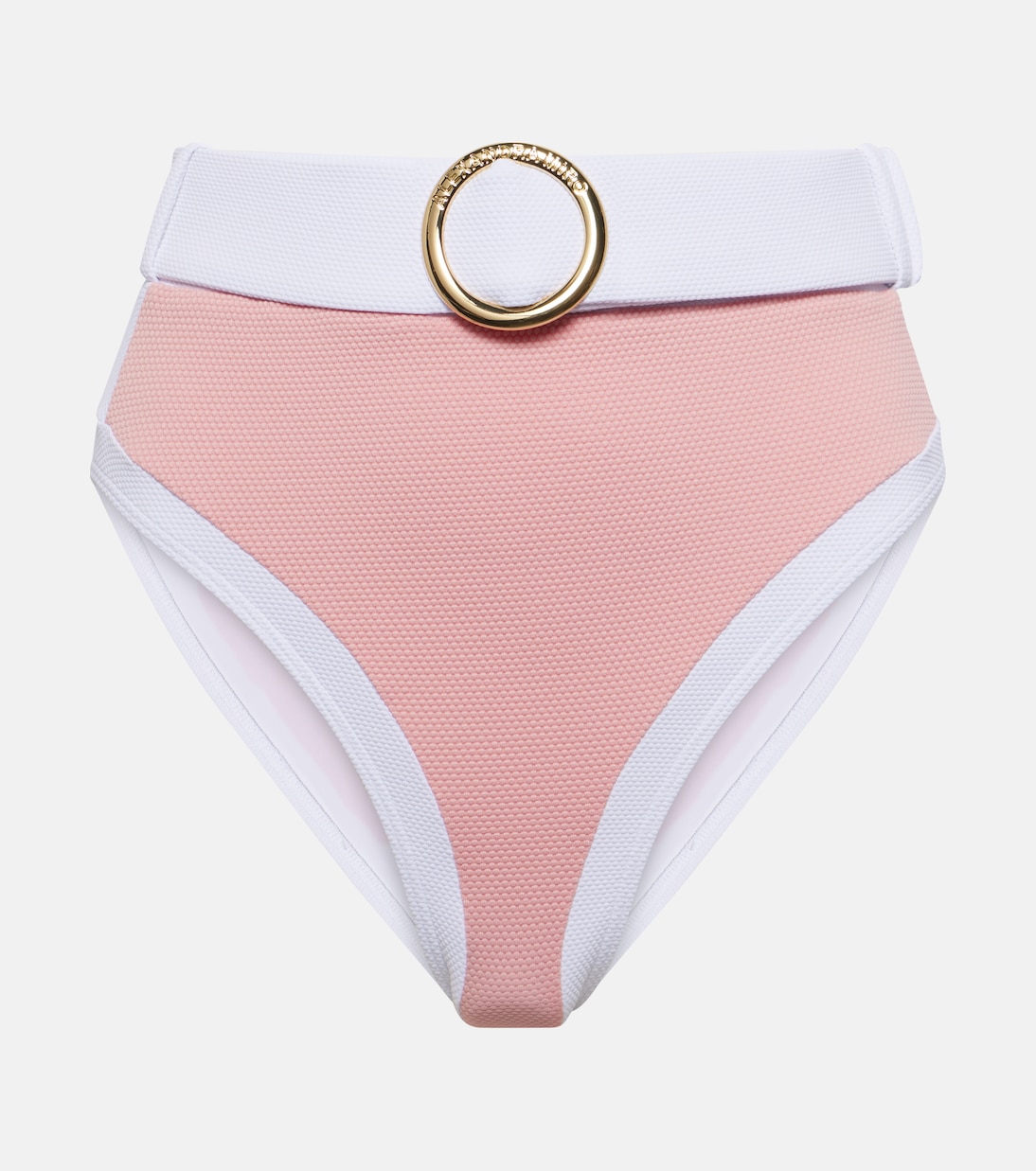 

Плавки-бикини Whitney с высокой талией Alexandra Miro, Pink Texture