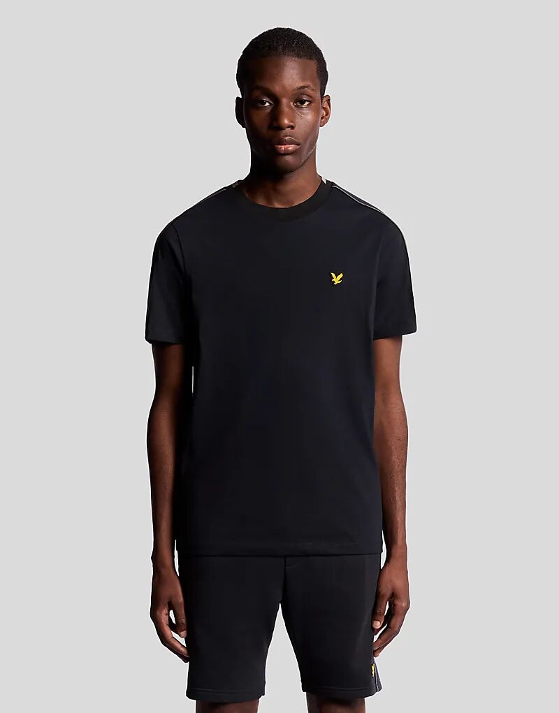 

Футболка Lyle & Scott с лентой темно-синего цвета