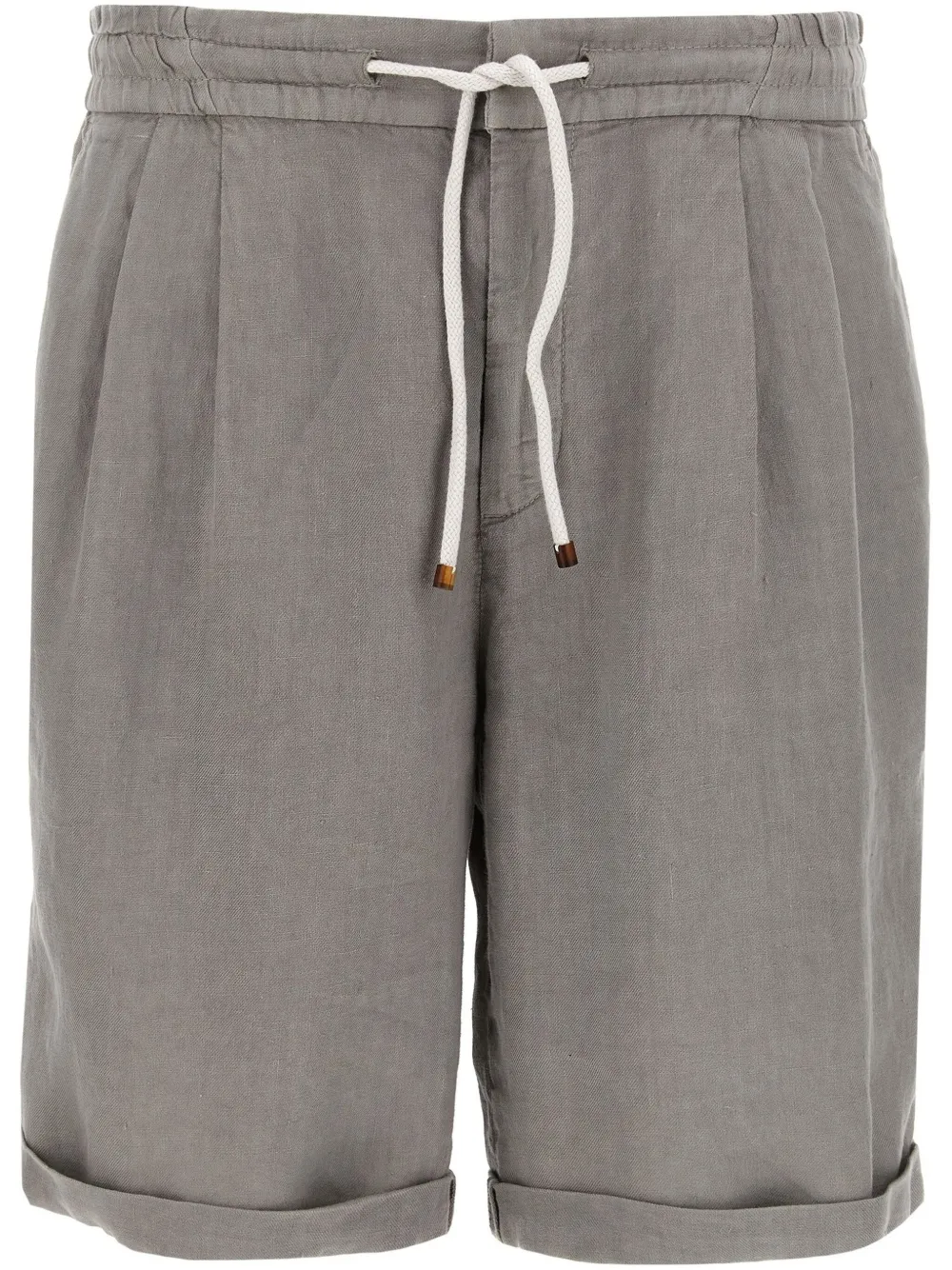 

Льняные шорты Brunello Cucinelli, серый