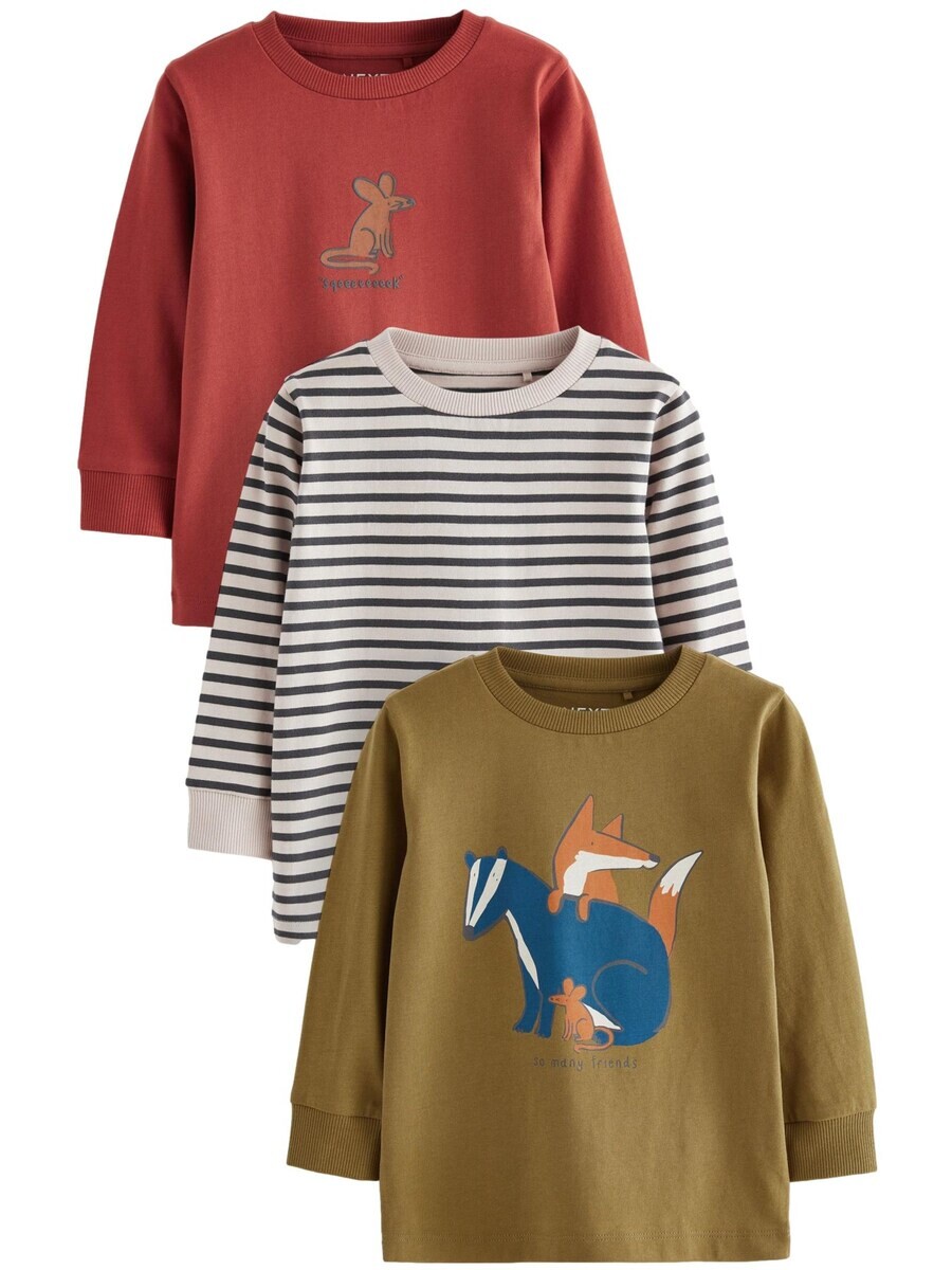 

Лонгслив Next Shirt, разноцветный