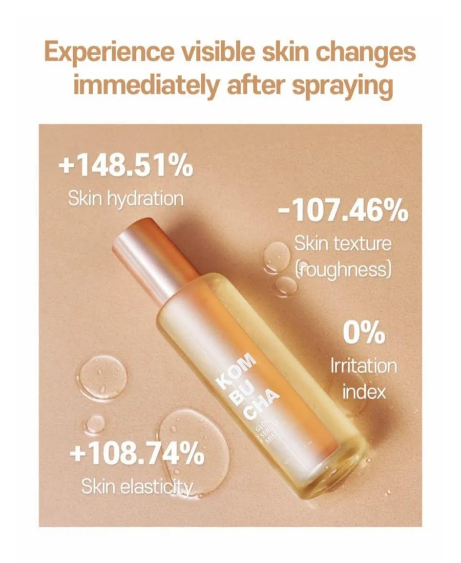 SIIA Cosmetics Набор из 2 спреев для комбучи Kombucha Glow Mist — фото 2