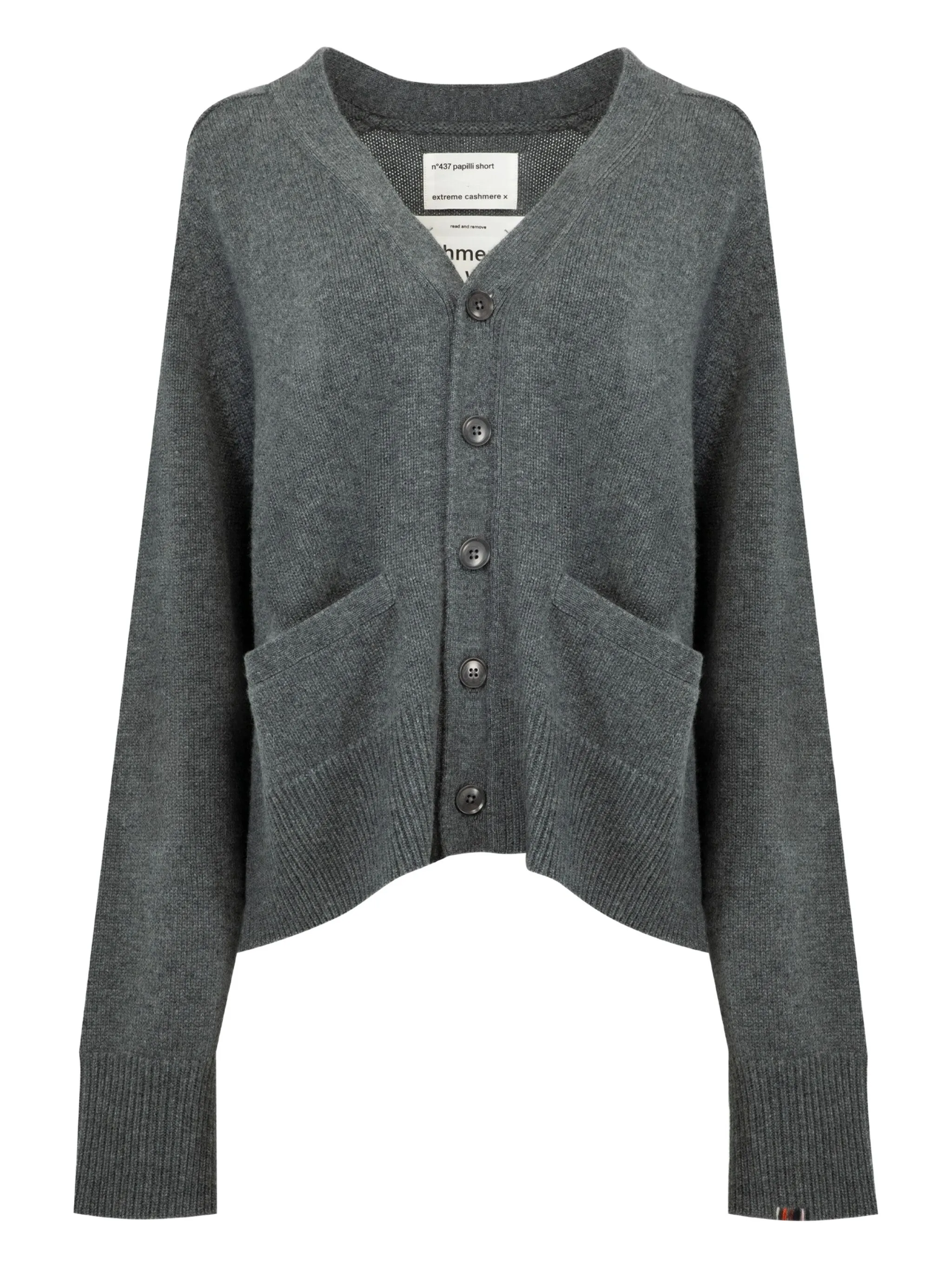 

Короткий кардиган PAPILLI Extreme Cashmere, серый