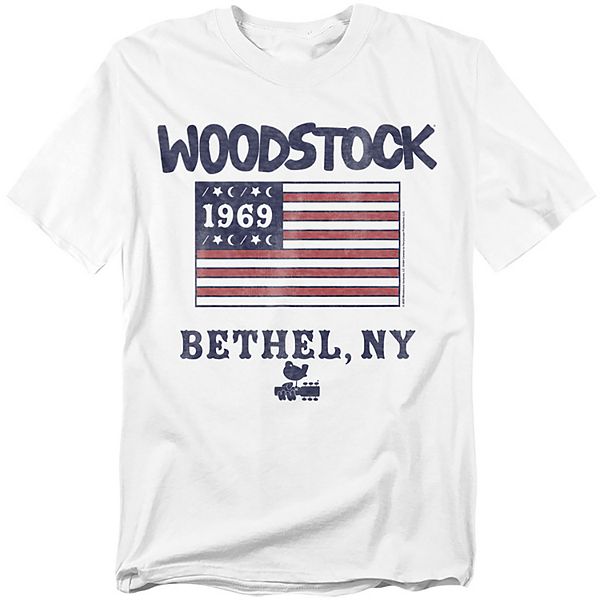 

Футболка Big & tall woodstock bethel, ny Licensed Character