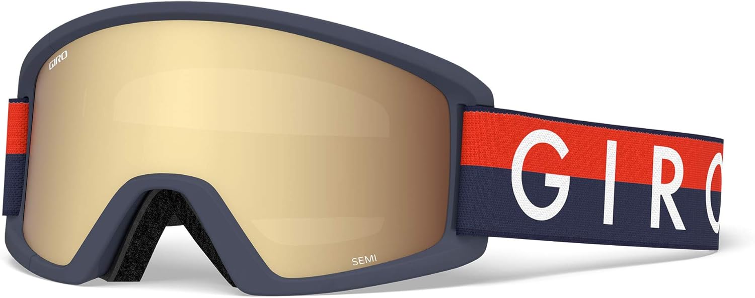 

Мужские полуснежные очки Giro, Midnight/Red Throwback/Amber Gold/Yellow