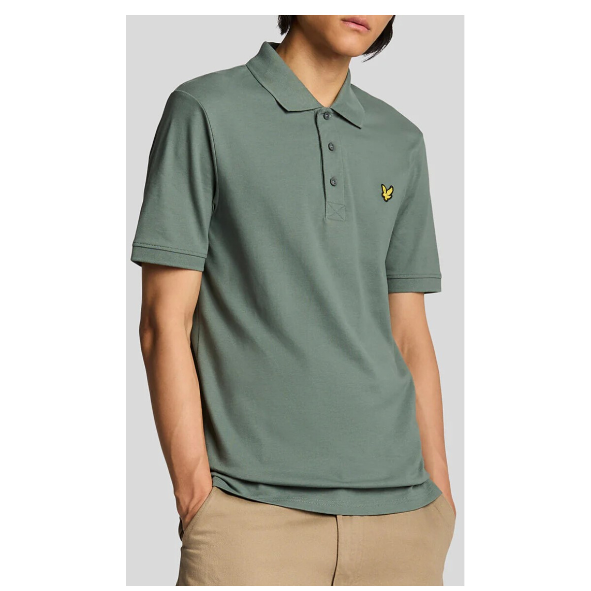 

Поло Lyle & Scott, зеленый
