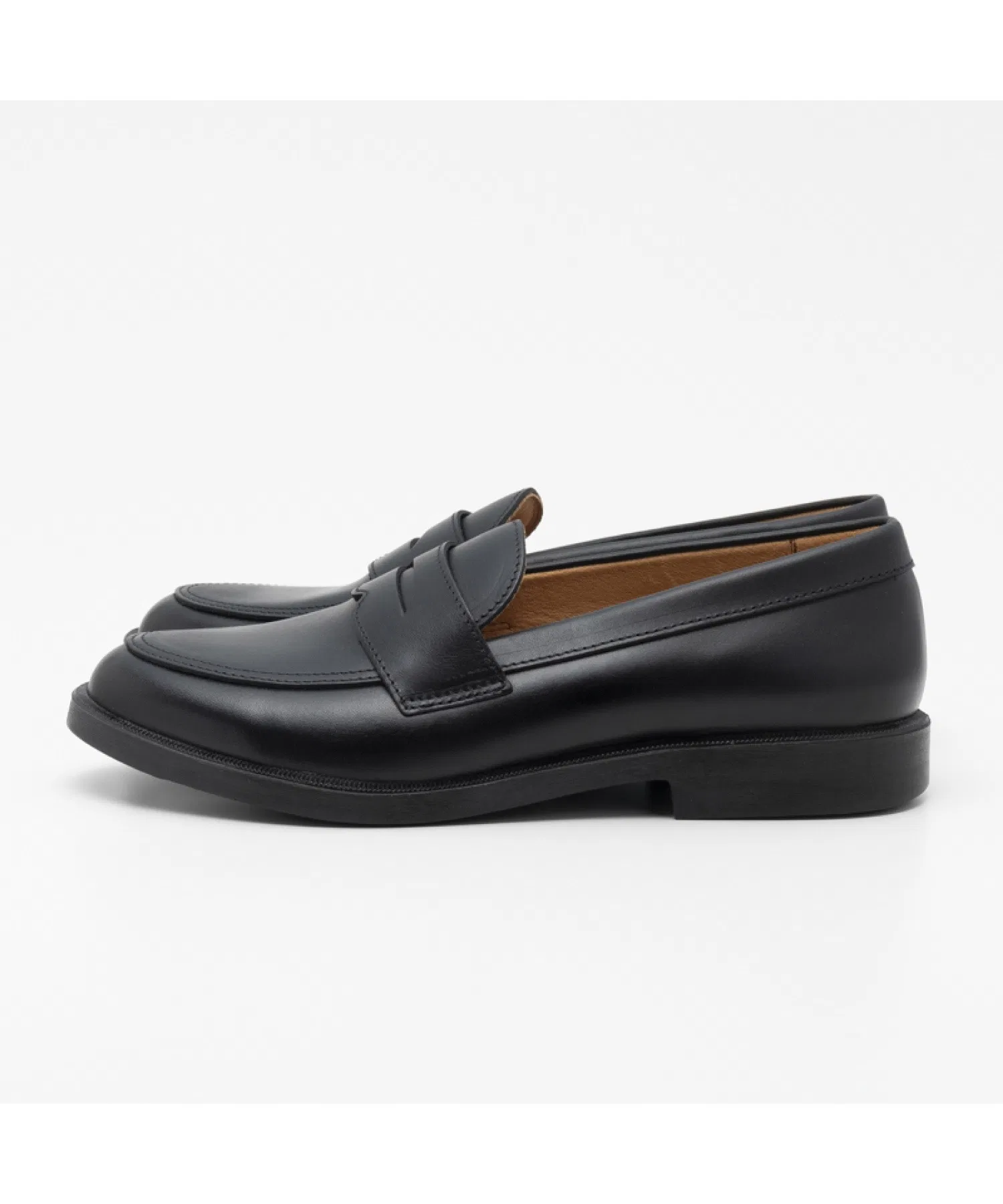 Унисекс кожаные лоферы SK LOAFER SKOOLER чёрные — фото 4