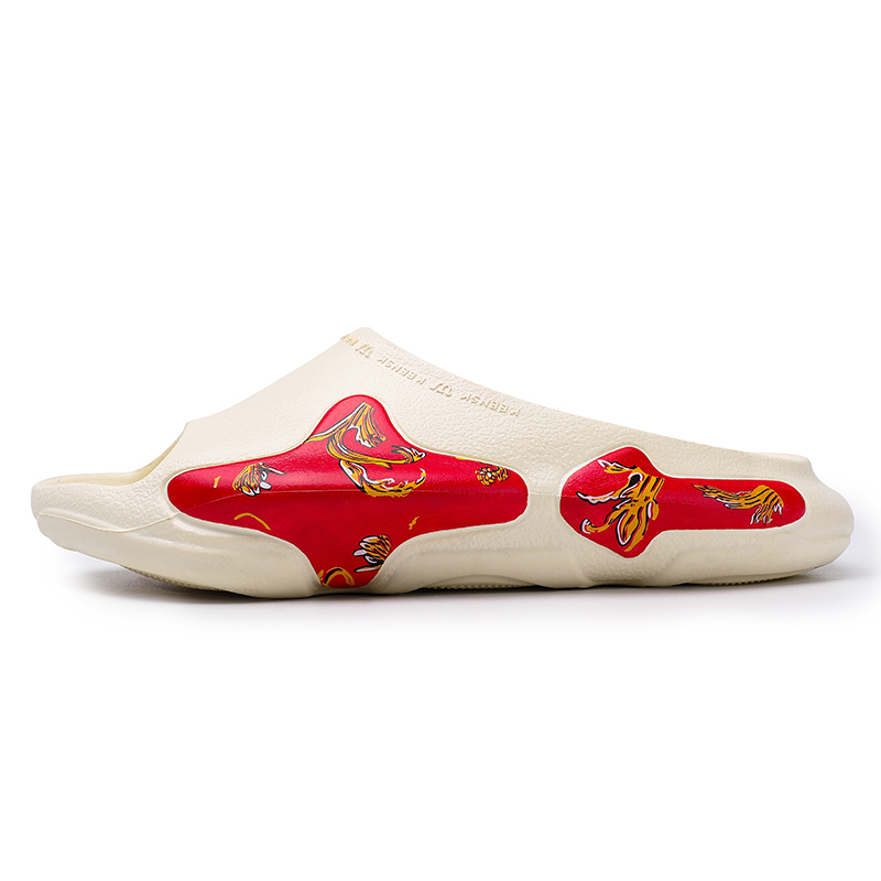

LONGYING Слайдеры унисекс бежево-красно-золотые, цвет Beige Red Gold